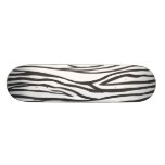 Zebradruck Personalisiertes Skateboarddeck