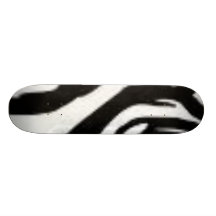 Zebramuster Individuelles Skateboard