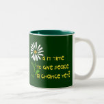 Zeit für Frieden Teetasse