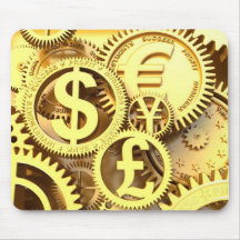 Zeit - Geld Mousepads