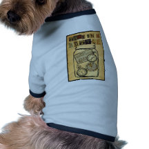 Zeit in einer Flasche Haustier T-shirt