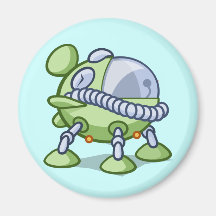 Zeit-Maschinen-Magnet Kühlschrankmagnet