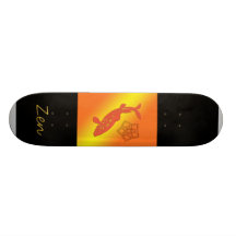 Zen koi personalisiertes deck
