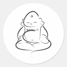 zenbuddha aufkleber