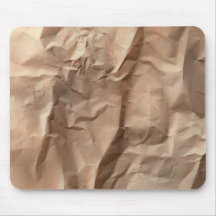 Zerknittertes Papier Mousepads