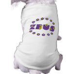 Zeus Flores lila Hundetshirts