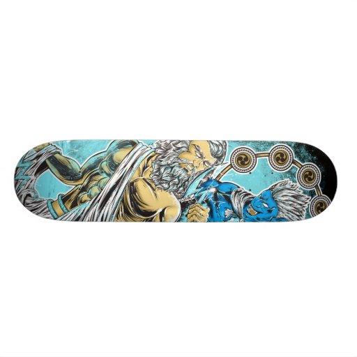 Zeus gegen raijin individuelle skateboards