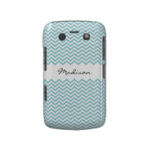 Zickzack BlackBerry Muster des personalisierten Aq Blackberry Hülle