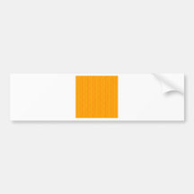 Zickzack - Orange und Bernstein Autosticker