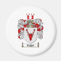 Ziegler Wappen/Ziegler Familienwappen Magnete