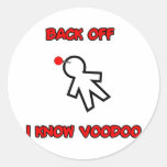 Ziehen Sie sich mich kennen Voodoo-Puppen-magische Sticker