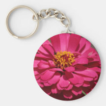 Zinnia Key Chain