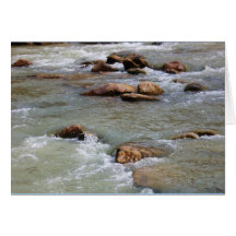 Zion Fluss Grußkarte