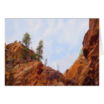 Zion im November (kein 2) Karte