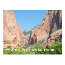 Zion Nationalpark Postkarte