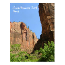 Zion Nationalpark Postkarte