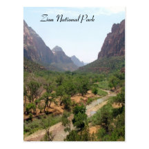 Zion Nationalpark Postkarten