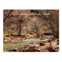 Zion Nationalpark, Utah Postkarten
