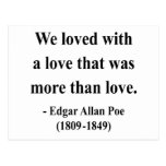 Zitat 12a Edgar Allen Poe Postkarte