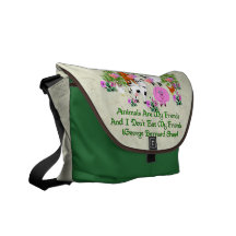 Zitat G.B. Shaw Vegetarian Kurier Taschen
