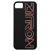 Zītron Rot auf schwarzem Iphone 5 Kasten iPhone 5 Hülle