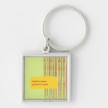 Zitrone, die erstklassiges Keychain Wedding ist Schlüsselband
