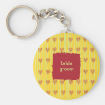 Zitrone, die Keychain Wedding ist Schlüsselband
