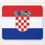 Zivile Fahne von Kroatien, Kroatien Flagge Mauspads