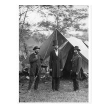 Ziviles Kriegs-Foto circa 1862 Postkarten