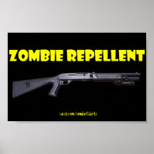 ZOMBIE-ABWEHRMITTEL-PLAKAT