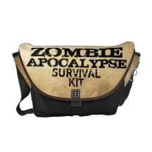Zombie-Apokalypse-Überlebensausrüstungs-Bote-Tasch Kuriertasche