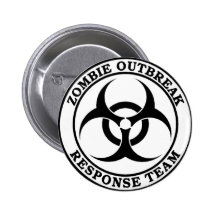 Zombie-Ausbruch-Warteteam (Biogefährdung) Button