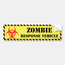 Zombie-Autoaufkleber
