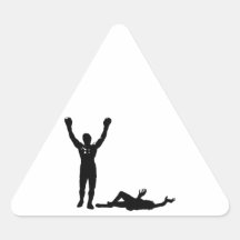 Zombie Ein-Kasten-Alypse Aufkleber