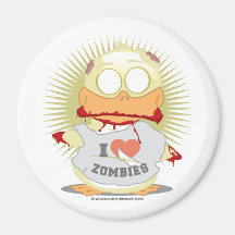 Zombie-Ente Magnete