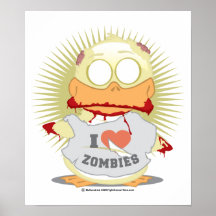 Zombie-Ente Poster