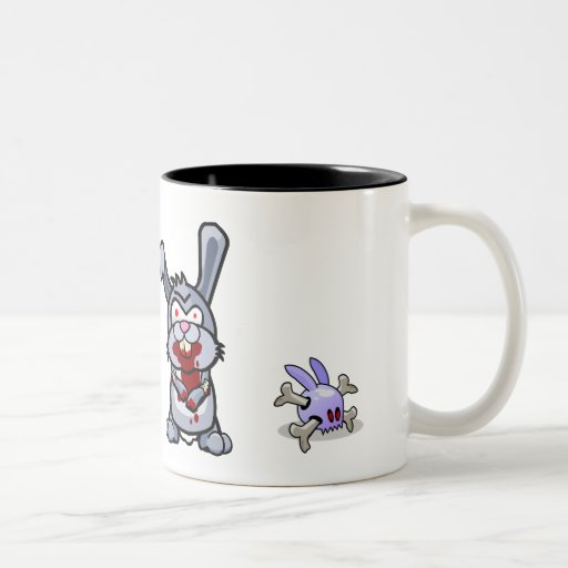 Zombie-Häschen Kaffee Tasse