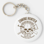 Zombie-Jäger Keychain Schlüsselband