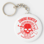 Zombie-Jäger Keychain Schlüsselbänder