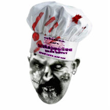 Zombie-Koch Foto Ausschnitte
