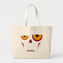 Zombie-langes Gesichts-Tasche