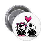 ZOMBIE-LIEBE ANSTECKNADELBUTTONS