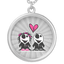 ZOMBIE-LIEBE PERSONALISIERTE HALSKETTE
