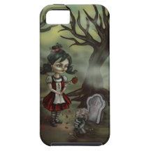 Zombie-Mädchen findet wahre Liebe in einem Graveya Hülle Fürs iPhone 5