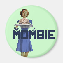 Zombie-Mamma Kühlschrankmagnete