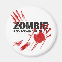 Zombie-Meuchelmörder-Gesellschaft Magnete