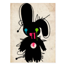 Zombie Piñata Postkarte