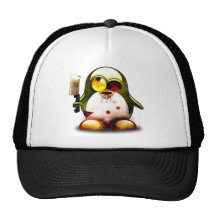 Zombie Tux (Linux Tux) Truckerkappen