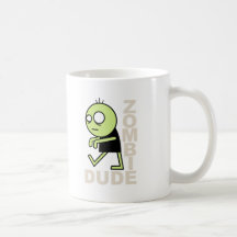 Zombie-Typ Kaffeehaferl