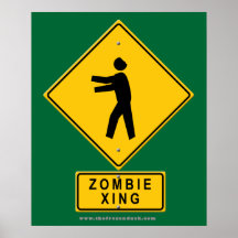 Zombie XING Plakat